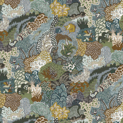 KRAVET COUTURE WHIMSICAL CLUMPS PRINT--ANIMAL/INSECTS-NOVELTY FRESH AIR   - JMW1019.11.0