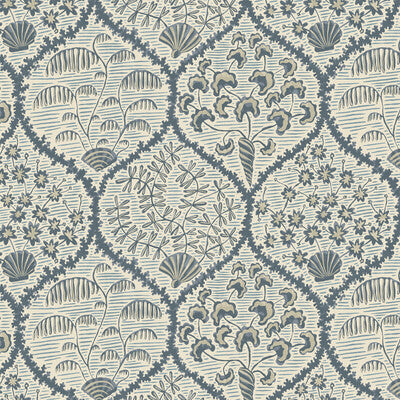 KRAVET COUTURE SOWERBY PRINT--ABSTRACT-IKAT/SOUTHWEST/KILIMS OCEAN   - JMW1029.21.0