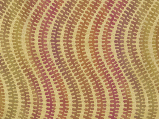 SCALAMANDRE OUTLET  FABRIC SENSUOUS STRIPE  FABRIC AUTUMN   - JM 00024763