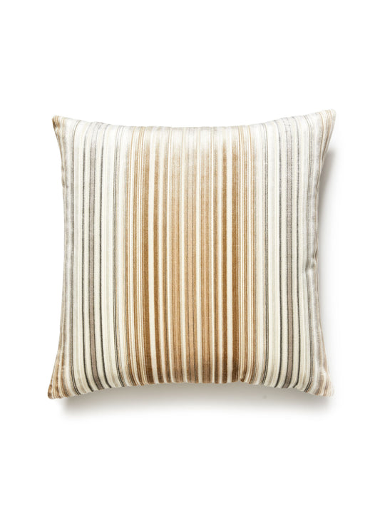 SCALAMANDRE PILLOWS   OMBRE 
STRIPE SQUARE    - JM 0004SDDK0592 NEW SKU # JMSDDK05920004