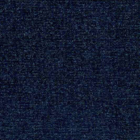 STOUT TEXTILES  UPHOLSTERY,CHENILLE TRADITIONAL, SOLID INDIGO,INK   - JOEY-2