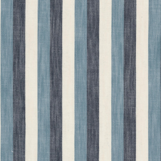 STOUT TEXTILES  UPHOLSTERY,WOVENS TRADITIONAL, STRIPE BLUEBERRY   - JOHN-2