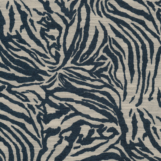 STOUT TEXTILES  UPHOLSTERY,WOVENS TRADITIONAL, ANIMAL SKIN COBALT,SAPPHIRE   - JONA-1