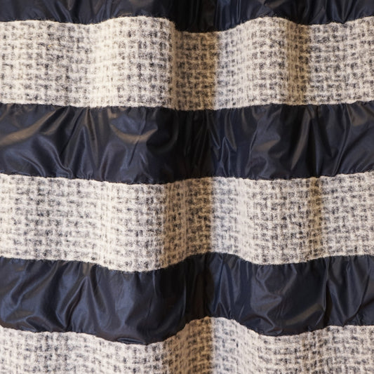 JF Fabrics JF Studio JOSEPH 69 Fabric Transitional,Contemporary,Novelty,Stripe Blue,Creme,Beige  Texture,Wool - 5499269 SJ101