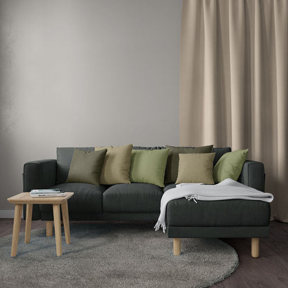 NICHOLASJOHN INC NJ-PERRY Charcoal Solid   Fabric - NJ25-1842