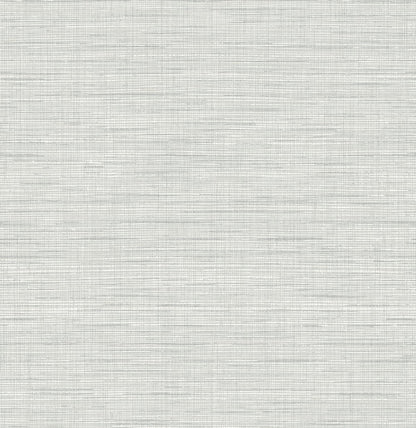 Seabrook Designs Japandi Style Mei Stringcloth Textile Rustic Grey Matte  - JP10400