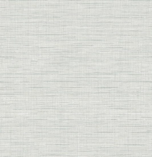 Seabrook Designs Japandi Style Mei Stringcloth Textile Rustic Grey Matte Sidewall - JP10400