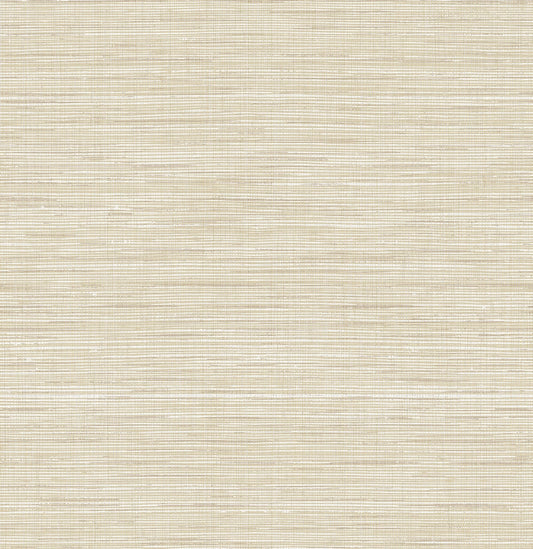 Seabrook Designs Japandi Style Mei Stringcloth Textile Rustic Beige Matte Sidewall - JP10405