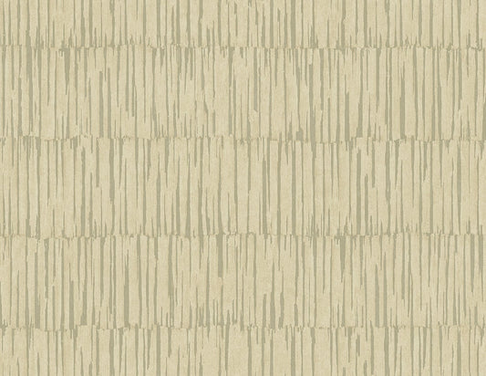 Seabrook Designs Japandi Style Naomi Striped Rustic Beige Matte Sidewall - JP10605