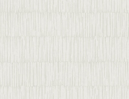 Seabrook Designs Japandi Style Naomi Striped Rustic Grey Matte  - JP10610