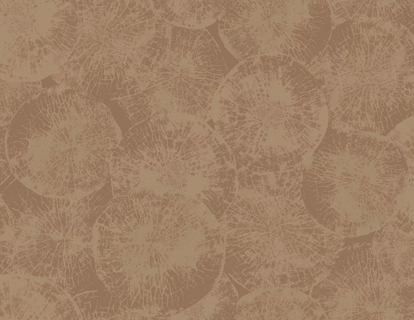 Seabrook Designs Japandi Style Eren Abstract Rustic Brown Matte Sidewall - JP10706