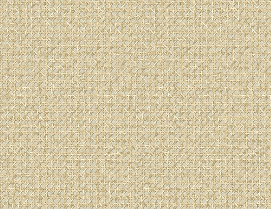 Seabrook Designs Japandi Style Mika Weave Rustic Beige Matte Sidewall - JP11205