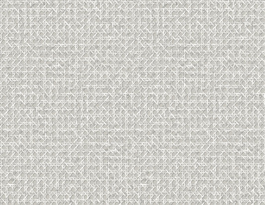 Seabrook Designs Japandi Style Mika Weave Rustic Grey Matte Sidewall - JP11208