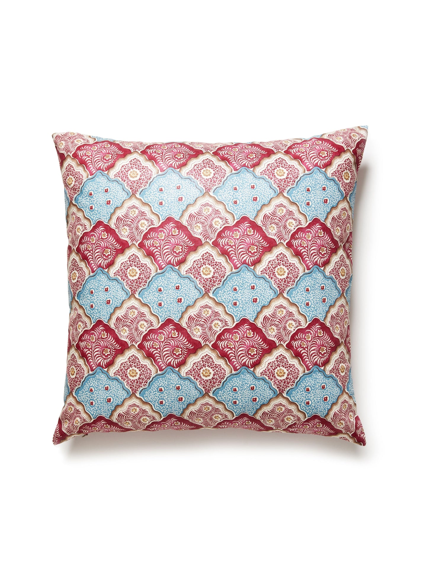 SCALAMANDRE PILLOWS   BOTANICAL / FOLIAGE 
DIAMOND / OGEE 
SMALL SCALE SQUARE    - JP 0001AKIRPILL NEW SKU # JPAKIRPILL0001