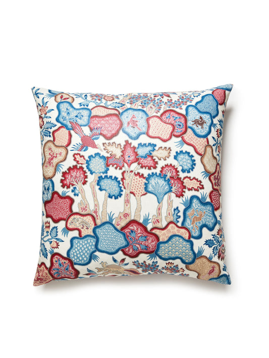 SCALAMANDRE PILLOWS   BIRD / ANIMAL 
BOTANICAL / FOLIAGE SQUARE    - JP 0001ZIBAPILL NEW SKU # JPZIBAPILL0001