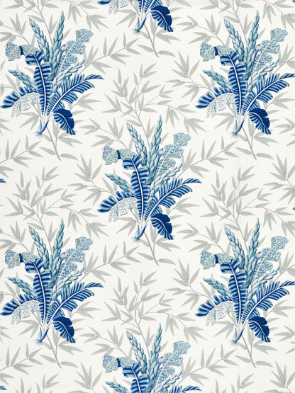 SCALAMANDRE  BAHAR FABRIC PORCELAIN BLUE   - JP 00034485 NEW SKU # JP44850003
