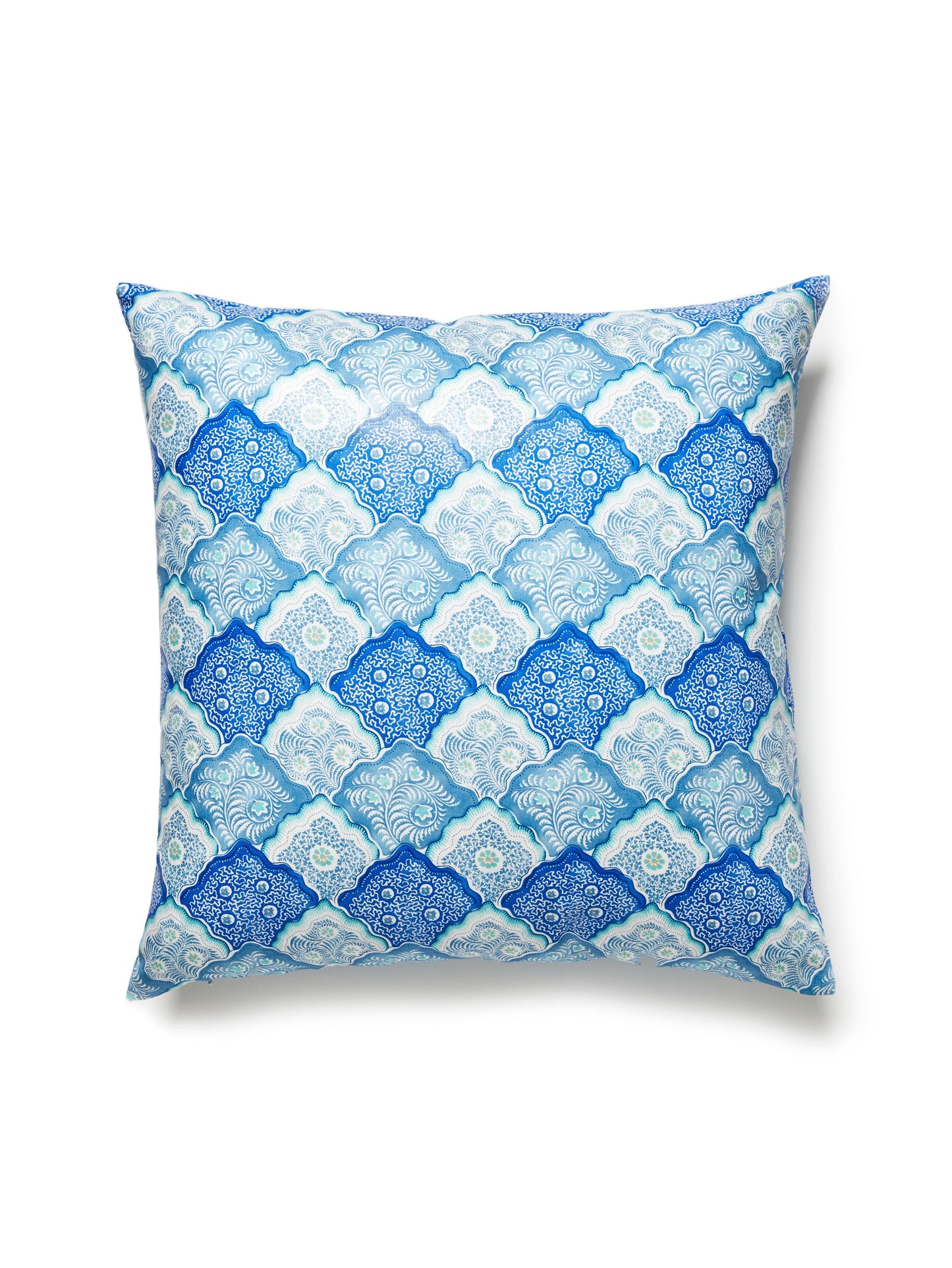 SCALAMANDRE PILLOWS   BOTANICAL / FOLIAGE 
DIAMOND / OGEE 
SMALL SCALE SQUARE    - JP 0003AKIRPILL NEW SKU # JPAKIRPILL0003