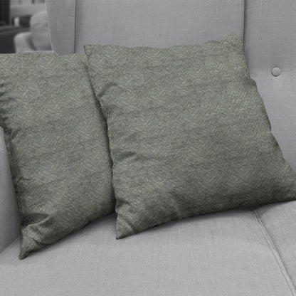 Pewter woven plain fabric NJ25-1849 showing texture and neutral grey tone perfect for upholstery, home décor, drapery and sewing projects.