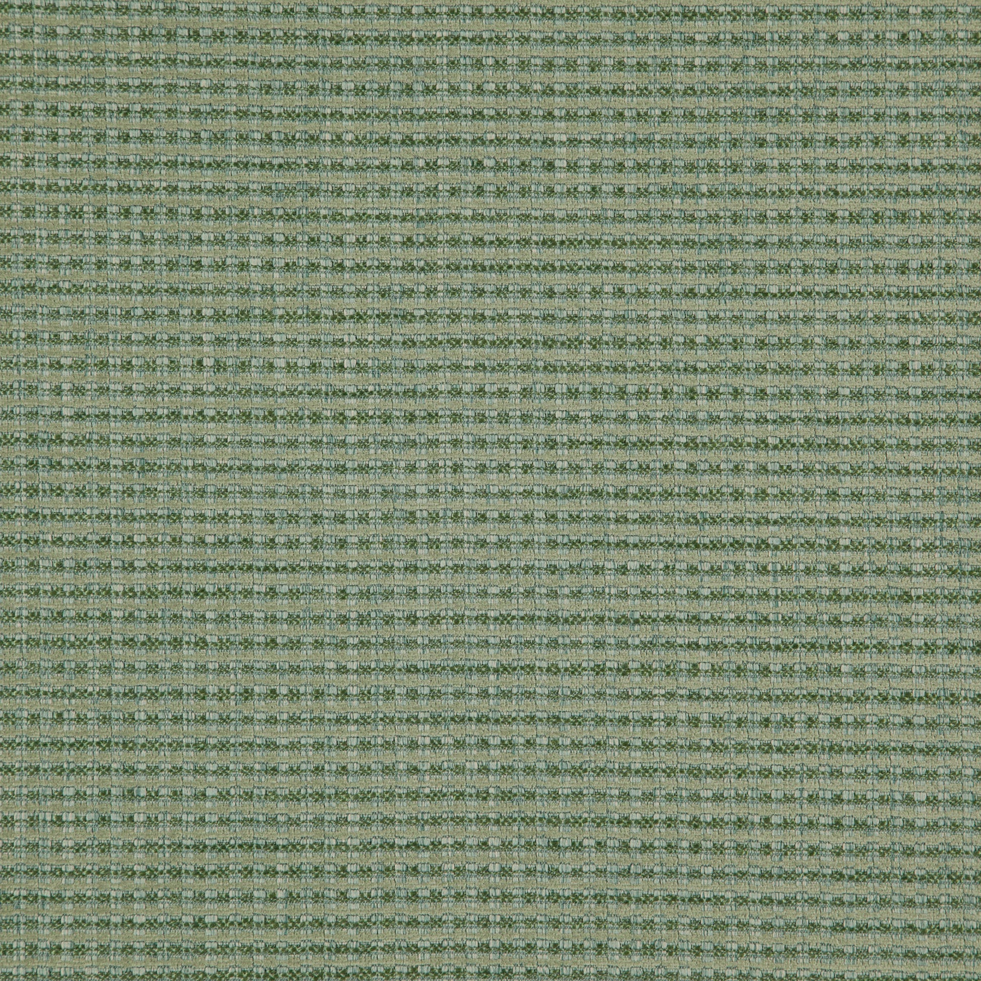 Olive-green woven upholstery fabric with a plain green texture