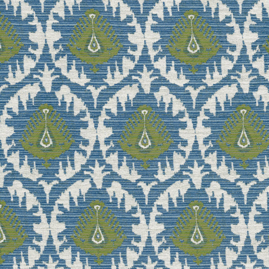 STOUT TEXTILES  UPHOLSTERY,WOVENS TRANSITIONAL,, IKAT DENIM   - JUTL-2