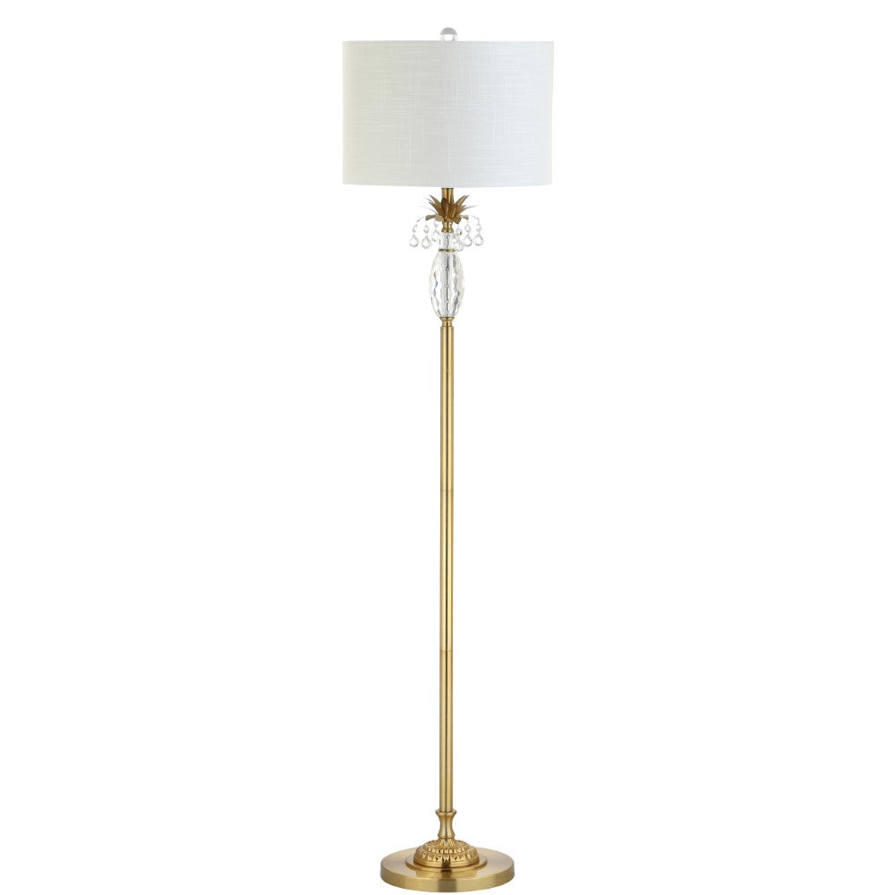 Dylan 61" Crystal / Metal LED Floor Lamp