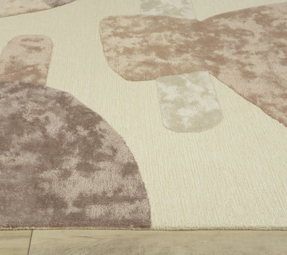 Modern rug, 9' x 12'.