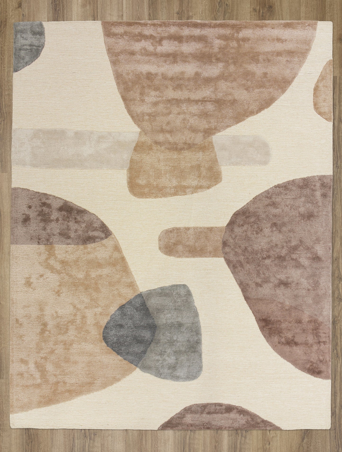 Modern rug, 2' x 3'.