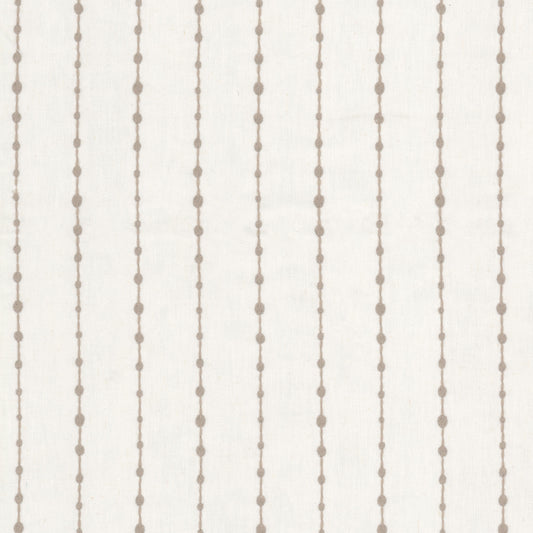 STOUT TEXTILES  DRAPERY,EMBROIDERIES TRANSITIONAL,, STRIPE EGGSHELL,IVORY   - KAHU-1