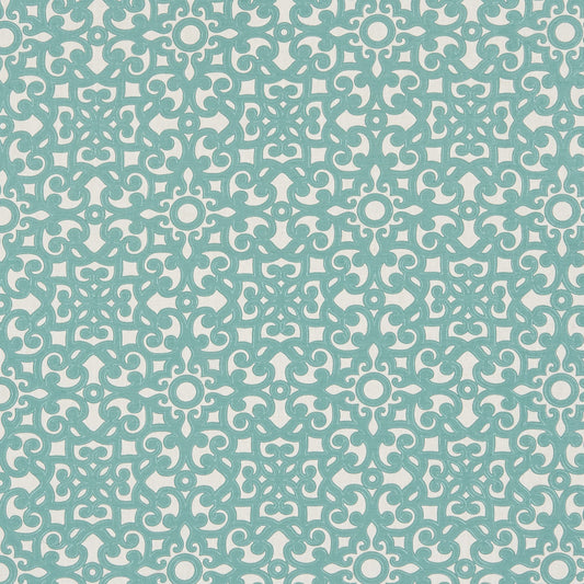JF Fabrics KANDURI 64 Fabric Traditional,Transitional,Contemporary,Floral,Scroll Blue  Embroidery - 7628964 J8211