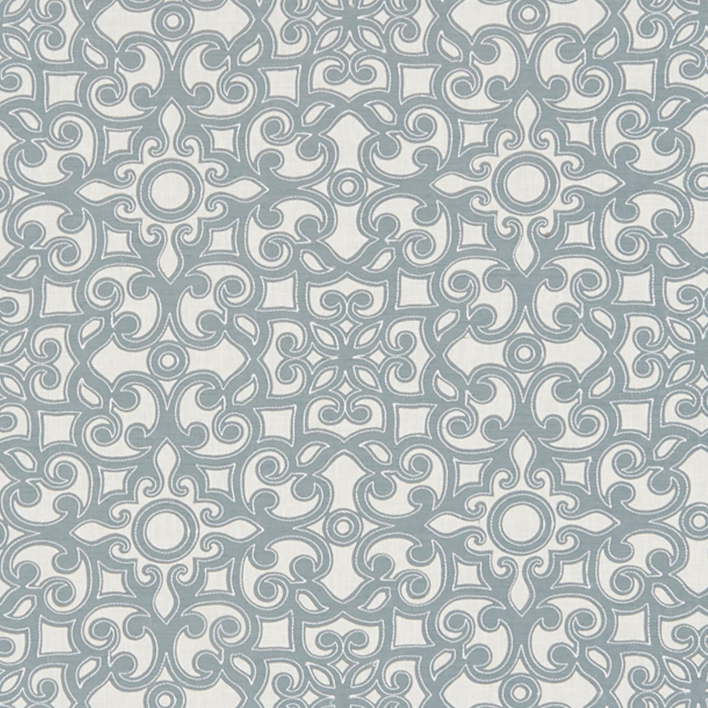 JF Fabrics KANDURI 65 Fabric Traditional,Transitional,Contemporary,Floral,Scroll Blue  Embroidery - 7628965 J8211