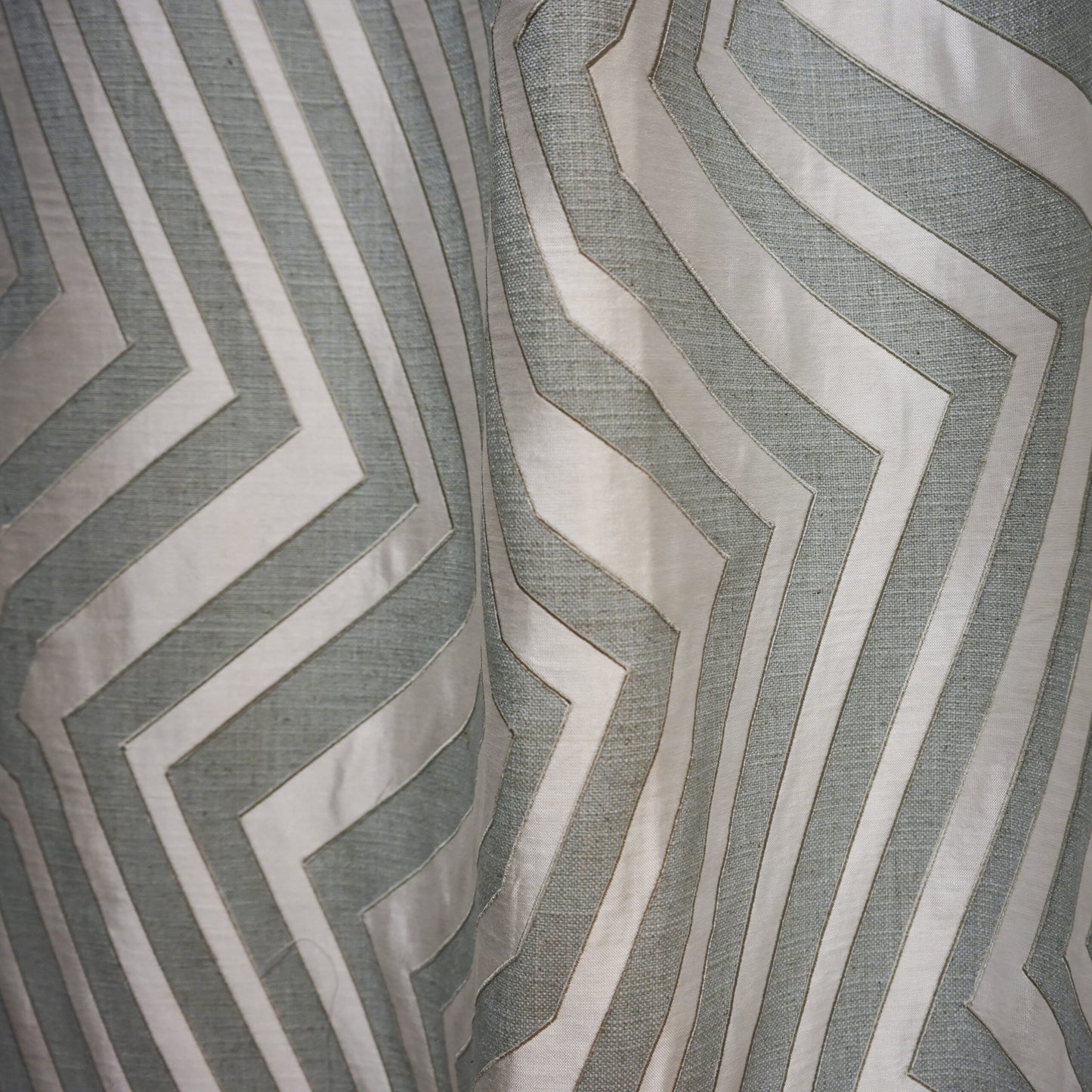 JF Fabrics JF Studio KARTA 62 Fabric Transitional,Contemporary,Geometric Blue  Embroidery,Texture,Linen Texture - 7629662 SJ101