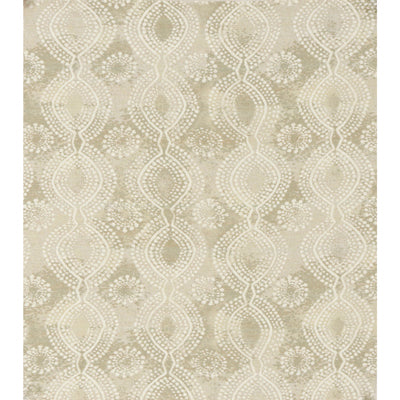 KRAVET COUTURE PRINT MEDALLION / SUZANI / PERSIAN BEIGE,WHITE,   - KAVEKA.16.0