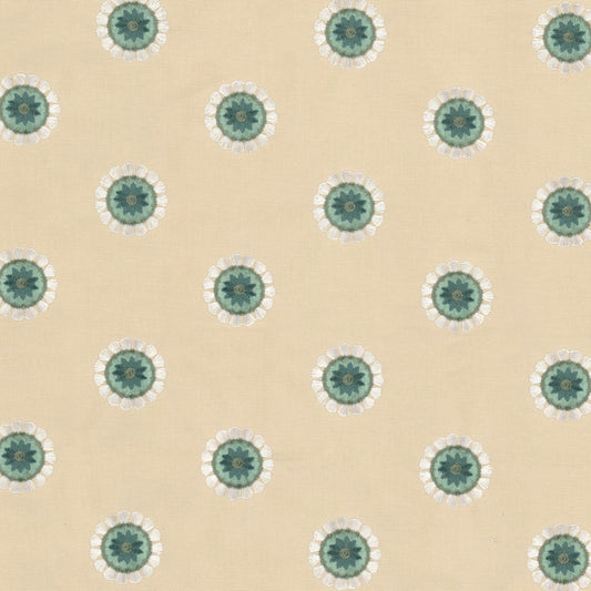 STOUT TEXTILES  MULTIPURPOSE,EMBROIDERIES TRANSITIONAL,, FLORAL BAY   - KAZO-3