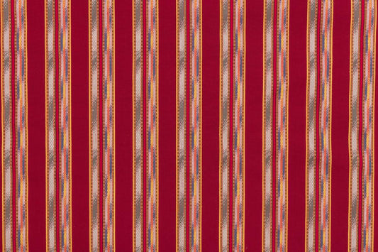 SCALAMANDRE OUTLET  FABRIC GLYFADA  FABRIC RED   - KB 00021782 NEW SKU # KB17820002