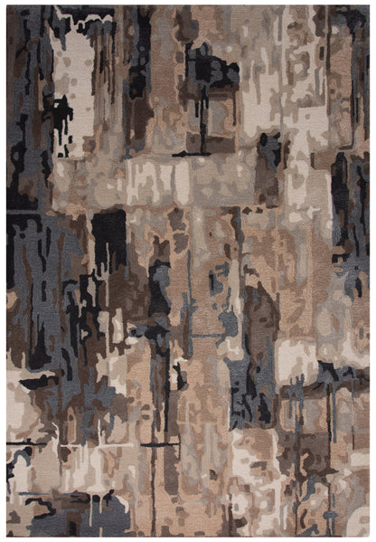 Rug, modern design, 9' x 12'.