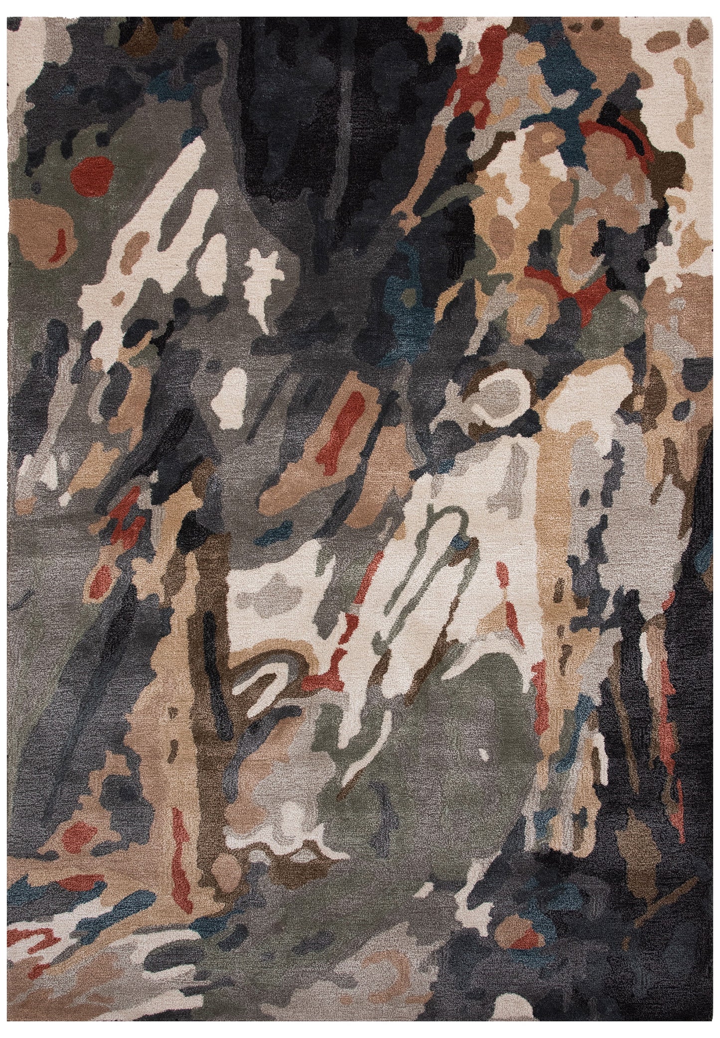 Modern rug, 8' x 10'.