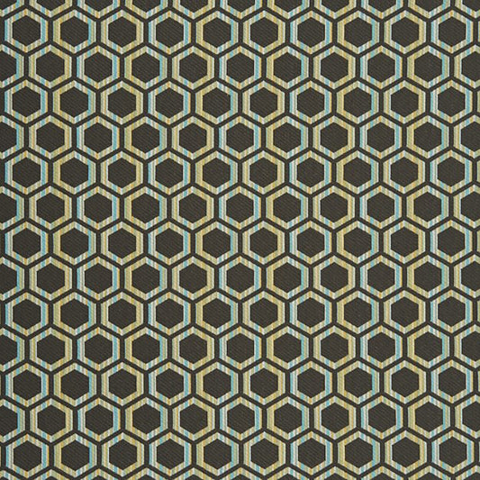 JF Fabrics Crypton KINGSTON 64 Fabric Contemporary,Geometric Blue  Jacquard,Texture - 5739864 J6861