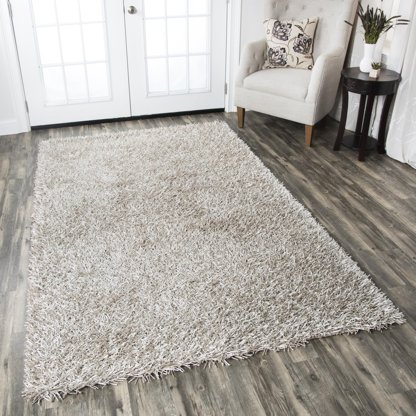 RIZZY HOME RUGS Kempton   Shag 5' x 7"    - KNMKM231500790507