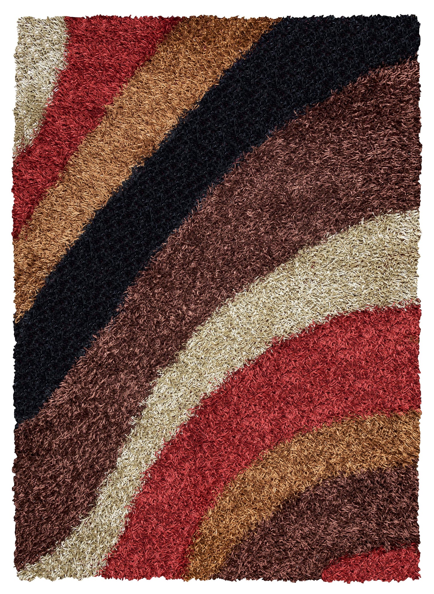RIZZY HOME RUGS Kempton   Shag 6' x 9'    - KNMKM232200540609