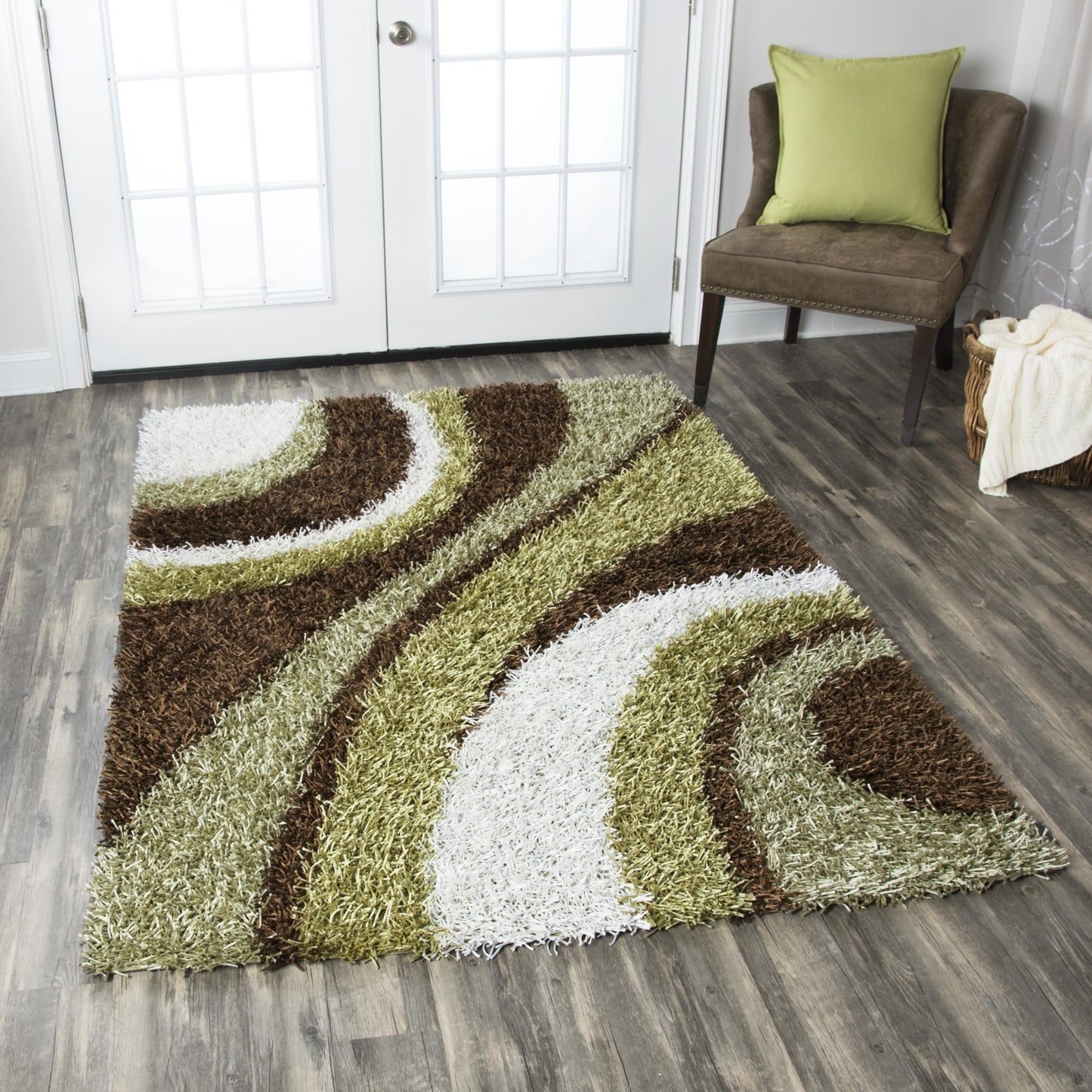 RIZZY HOME RUGS Kempton   Shag 3' x 5'    - KNMKM232400303656