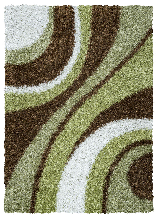 RIZZY HOME RUGS Kempton   Shag 5' x 7"    - KNMKM232400300507