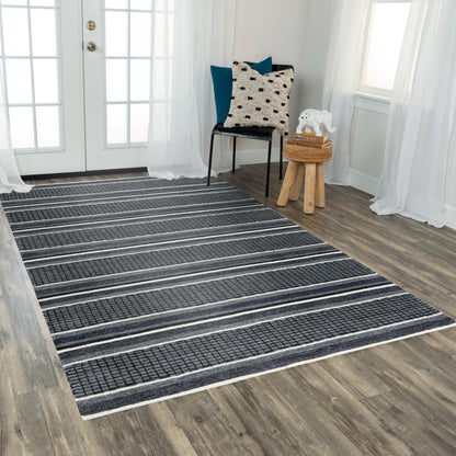 Rug Katana, transitional style, 8' x 10'.