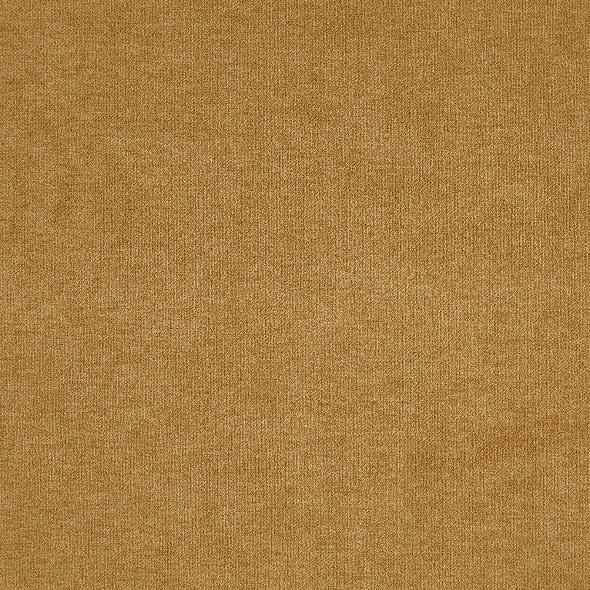 Yellow-gold chenille fabric with a tight, textured weave; soft and warm.