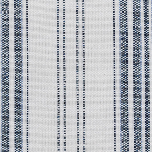 STOUT TEXTILES  UPHOLSTERY,WOVENS TRADITIONAL, STRIPE BALTIC,PACIFIC   - KOKO-3