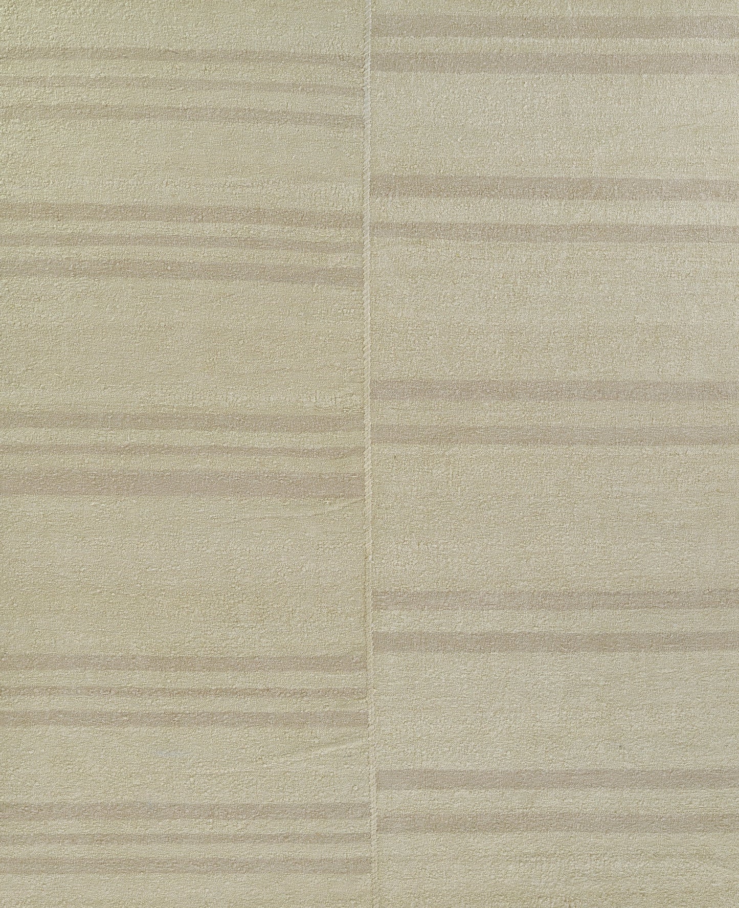 Beige striped tile with horizontal bands; two adjacent tiles in cream and taupe, neutral bathroom/kitchen flooring.