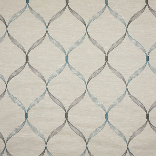 STOUT TEXTILES  MULTIPURPOSE,EMBROIDERIES TRADITIONAL, OGEE NORSE,TEAL   - KRES-2