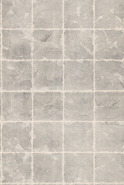 York Wallcoverings Ronald Redding Metal Leaf Squares Black Wallpaper  Geometrics Blacks   - KT2101