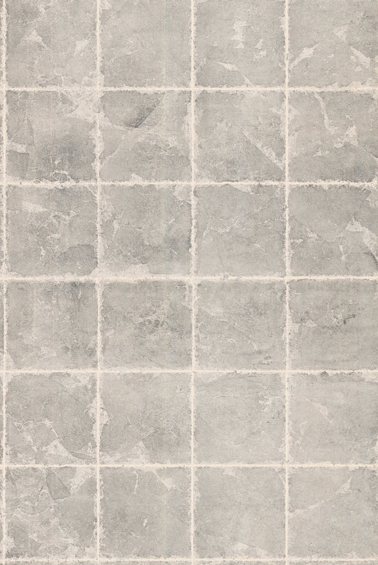 York Wallcoverings Ronald Redding Metal Leaf Squares Black Wallpaper  Geometrics Blacks   - KT2101