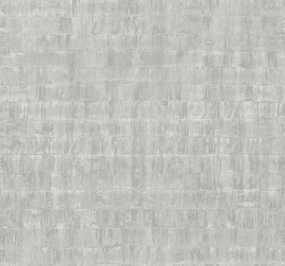 York Wallcoverings Ronald Redding Liquid Metal Silver Wallpaper  Textures Greys   - KT2133