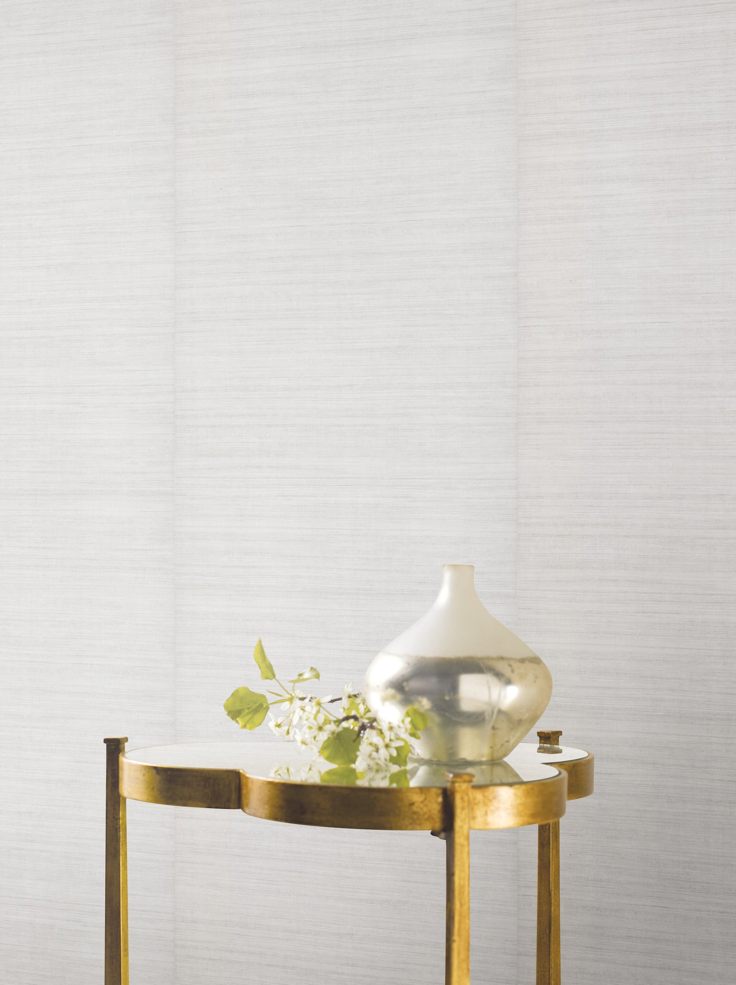 York Wallcoverings 24 Karat Silk Elegance White Wallpaper  Weaves Whites and Off-Whites   - KT2243N